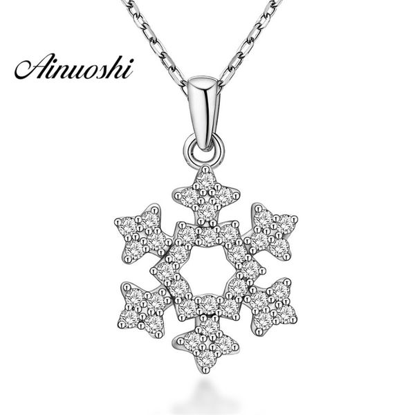 ainuoshi luxury 925 sterling silver pendant necklace for women delicate snowflake long chain necklace wedding silver jewelry y200107
ainuoshi luxury 925 sterling silver pendant necklace for women delicate snowflake long chain necklace wedding silver jewelry y200107