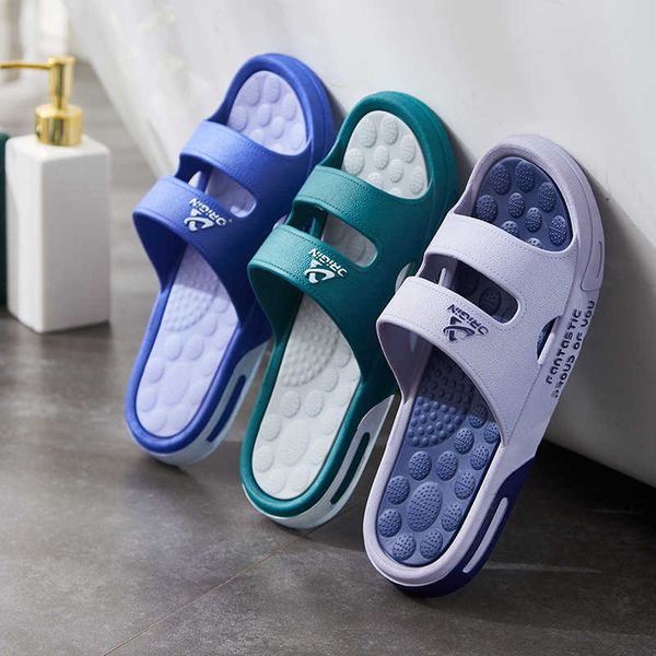 2022 net red new large summer home bathroom l thick soled men's plastic two-color slippers, Black
2022 net red new large summer home bathroom l thick soled men's plastic two-color slippers, Black