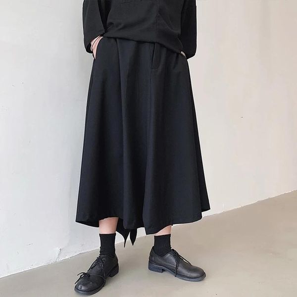 summer yamamoto style dark new style irregular design casual pants hairdresser trend culottes of good quality, Black
summer yamamoto style dark new style irregular design casual pants hairdresser trend culottes of good quality, Black