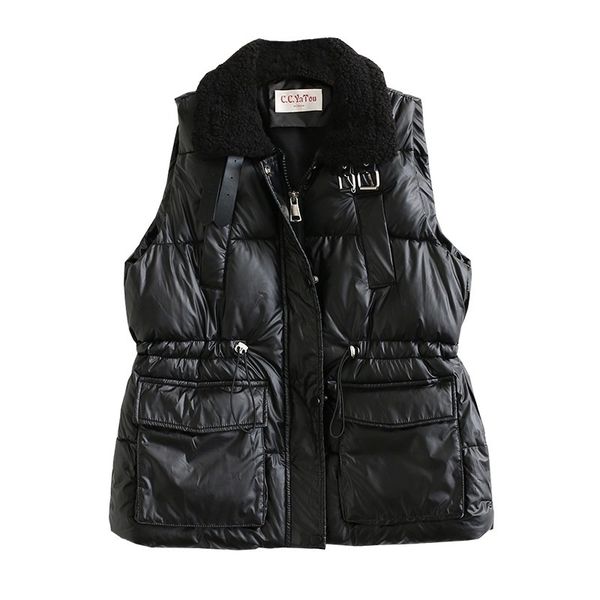 vest autumn winter woman jacket down cotton warm girly thicken waistcoat 3xl5xl zi8f, Black;white
vest autumn winter woman jacket down cotton warm girly thicken waistcoat 3xl5xl zi8f, Black;white