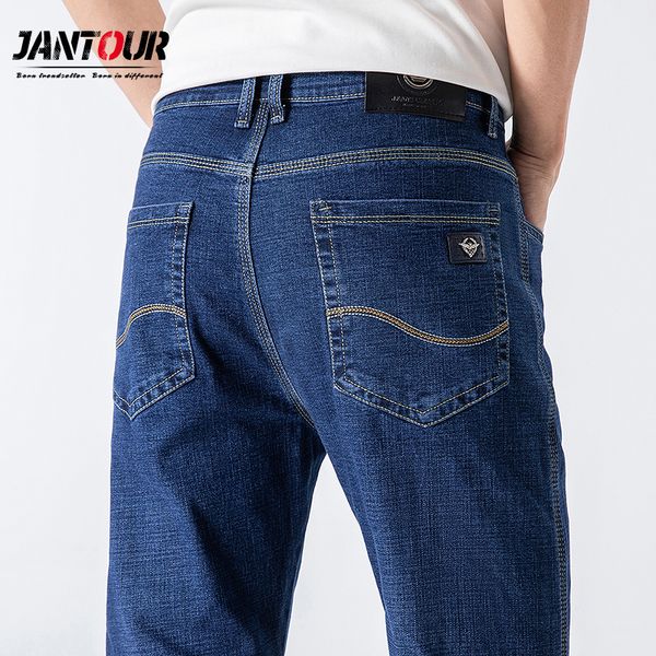 jantour brand spring autumn new cotton men's elastic jeans fashion business classic style jeans casual denim pants trousers male q0105, Black;white
jantour brand spring autumn new cotton men's elastic jeans fashion business classic style jeans casual denim pants trousers male q0105, Black;white