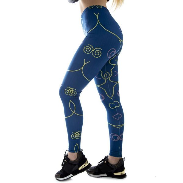 women legging secret faces blue fashion line printing leggins stretch elasticity leggings workout fitness slim pants, Black
women legging secret faces blue fashion line printing leggins stretch elasticity leggings workout fitness slim pants, Black