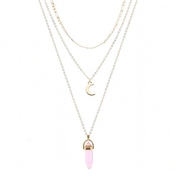 chokers fashion beauty crystal moon multilayer choker necklace women chains pendant layered neckalce jewelry accessories 2021, Golden;silver
chokers fashion beauty crystal moon multilayer choker necklace women chains pendant layered neckalce jewelry accessories 2021, Golden;silver