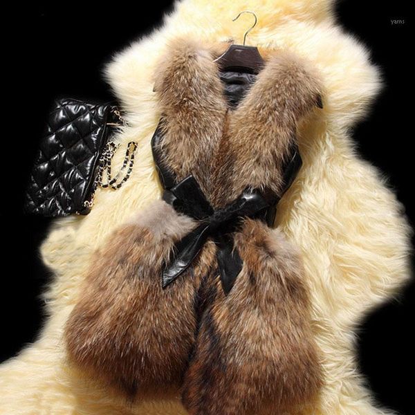 fashion winter women faux fur vest sleeveless o neck long hair waistcoat with belt gilet lady coat outerwear keep warm q17441, Black
fashion winter women faux fur vest sleeveless o neck long hair waistcoat with belt gilet lady coat outerwear keep warm q17441, Black