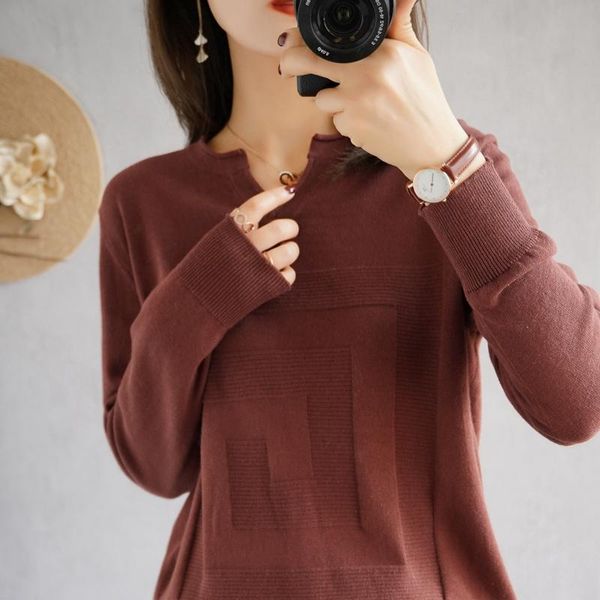 sweater women 2021 new solid color v-neck knitted sweater women pure cotton plus size t-shirt long-sleeved pullover top, White;black
sweater women 2021 new solid color v-neck knitted sweater women pure cotton plus size t-shirt long-sleeved pullover top, White;black