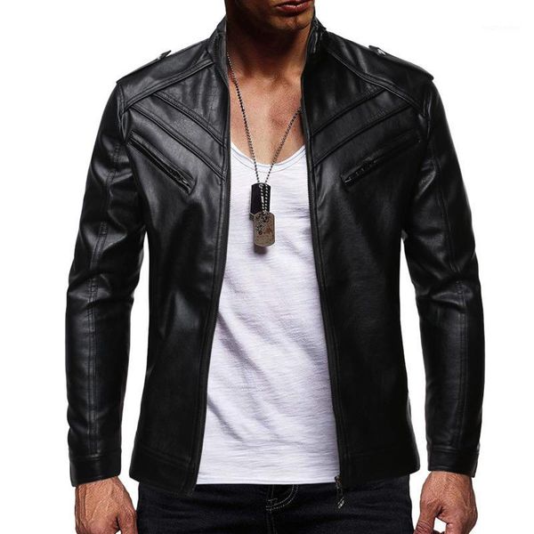 ewq / men's wear 2020 autumn casual pu leather coat men's stitching zipper stand collar black red long sleeve jacket s-5xl y36761
ewq / men's wear 2020 autumn casual pu leather coat men's stitching zipper stand collar black red long sleeve jacket s-5xl y36761