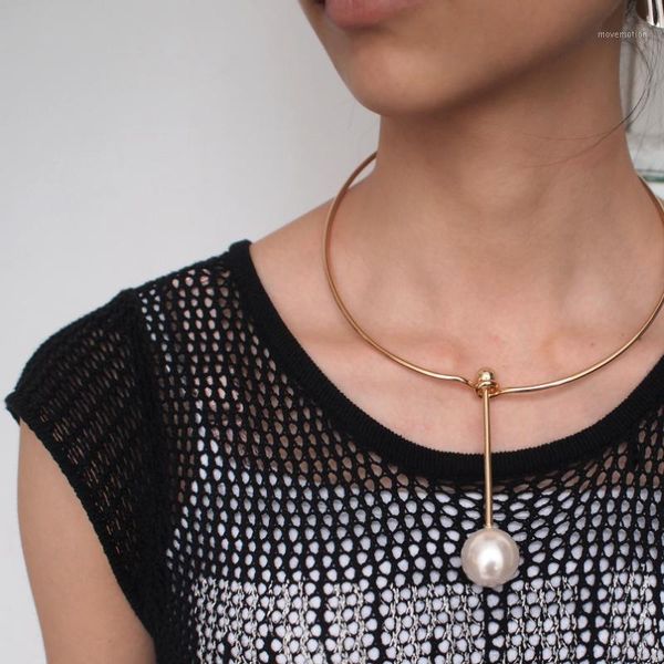 simple alloy choker simulated pearl pendants necklaces for women fashion bib collar statement necklace jewelry ukmoc1, Golden;silver
simple alloy choker simulated pearl pendants necklaces for women fashion bib collar statement necklace jewelry ukmoc1, Golden;silver
