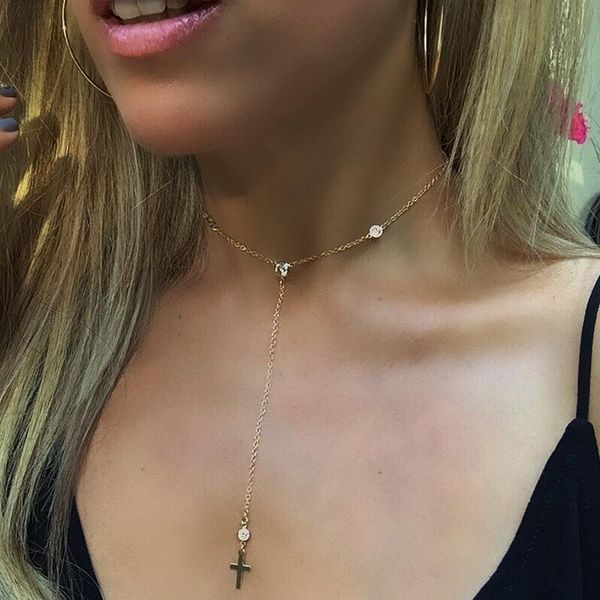 pendant necklaces cross jewelry lovers tassel bohemian style chain necklace harajuku women's collares kpop, Silver
pendant necklaces cross jewelry lovers tassel bohemian style chain necklace harajuku women's collares kpop, Silver