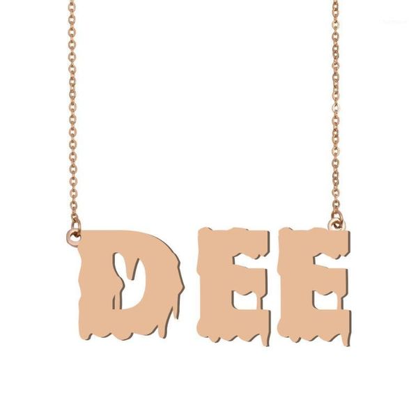 dee name necklace , cool bloody art name necklace for halloween and santa's day jewelry gift for kids boys girls1, Silver
dee name necklace , cool bloody art name necklace for halloween and santa's day jewelry gift for kids boys girls1, Silver