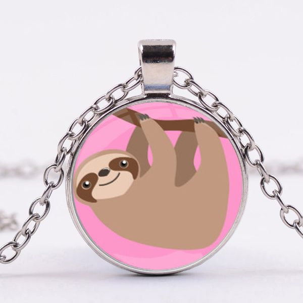 trendy kawaii sloth necklace 5 styles silver color sloth animal pendant glass p lovely children women long necklaces
trendy kawaii sloth necklace 5 styles silver color sloth animal pendant glass p lovely children women long necklaces