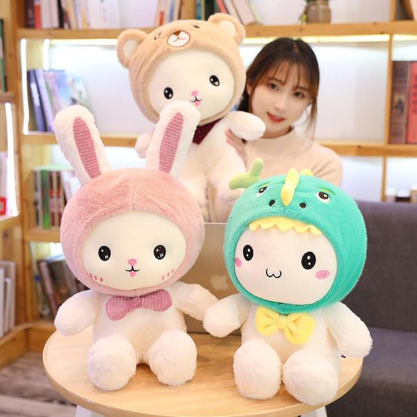1шт 25-40cm супер kawaii кролик плюшевые игрушки симпатичные дракон медведь фаршированные мягкая сопровождать подушка дети подарок на день р
1шт 25-40cm супер kawaii кролик плюшевые игрушки симпатичные дракон медведь фаршированные мягкая сопровождать подушка дети подарок на день р