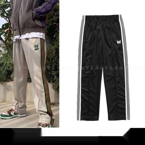 needles butterfly embroidery casual wide leg sports sports pantsmen's and women's ribbon wide leg pants pants trend ins yxp0j, Blue
needles butterfly embroidery casual wide leg sports sports pantsmen's and women's ribbon wide leg pants pants trend ins yxp0j, Blue