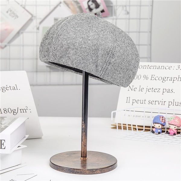 мода восьмиклинок женской осени и зима ретро британского lattice newsboy hat painter восьмиугольная hat, Blue;gray
мода восьмиклинок женской осени и зима ретро британского lattice newsboy hat painter восьмиугольная hat, Blue;gray