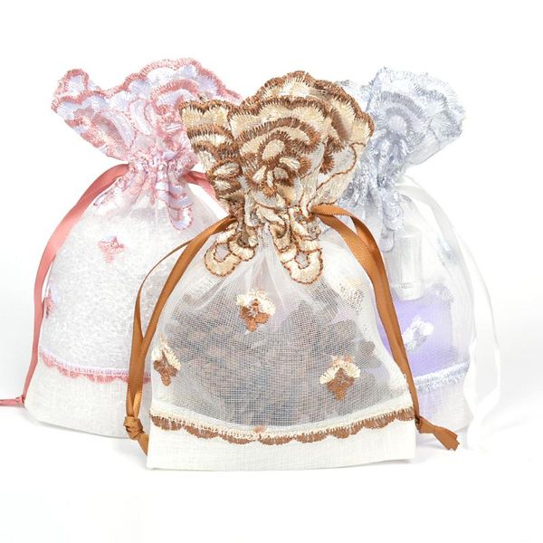 gift wrap 12 pcs colorful lace jewelry pouch 5"x7" bag storage organza pouches for earrings necklace bracelet
gift wrap 12 pcs colorful lace jewelry pouch 5"x7" bag storage organza pouches for earrings necklace bracelet