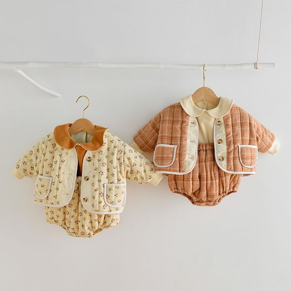 milancel 2020 baby girls clothes floral coat and boysuit 2 pcs baby suit korean style girl clothing set baby outfit q1111, White
milancel 2020 baby girls clothes floral coat and boysuit 2 pcs baby suit korean style girl clothing set baby outfit q1111, White