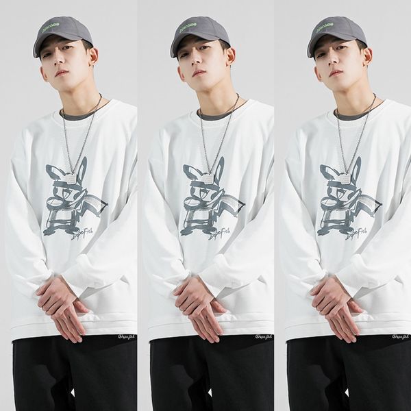 south summer dress 2020 spring work clothessweater work clothes clothes guochao bf printing youth sweater male cartoon animation fake two me, Black
south summer dress 2020 spring work clothessweater work clothes clothes guochao bf printing youth sweater male cartoon animation fake two me, Black