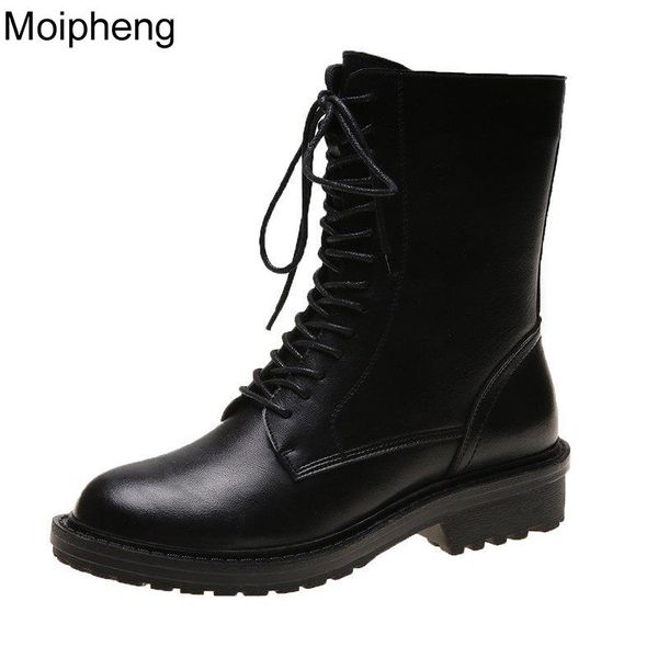 moipheng boots women quality split leather warm plush shoes woman waterproof rubber combat boots for women botas mujer invierno, Black
moipheng boots women quality split leather warm plush shoes woman waterproof rubber combat boots for women botas mujer invierno, Black