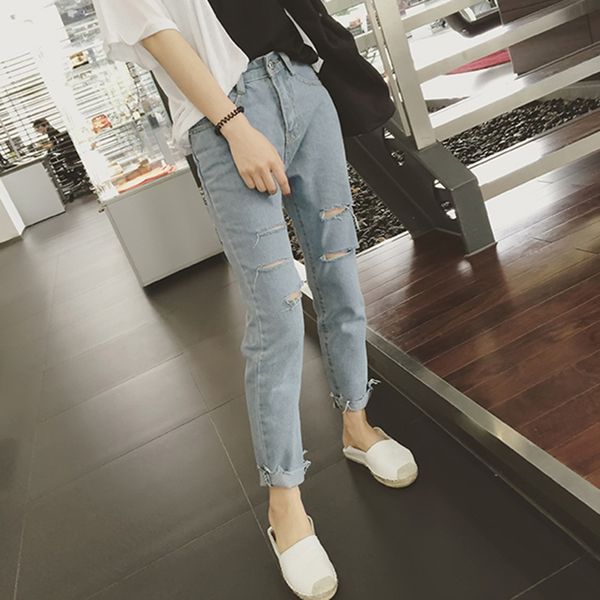 harlan jeans female 2020 new loose casual wild thin hole korean version of the ankle length denim pants jeans mujer#a3, Blue
harlan jeans female 2020 new loose casual wild thin hole korean version of the ankle length denim pants jeans mujer#a3, Blue
