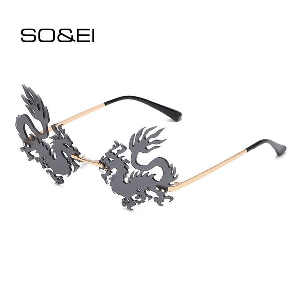 so&ei rimless phoenix shape sunglasses women vintage unique eyewear fashion clear ocean lens men sun glasses shades uv400, White;black
so&ei rimless phoenix shape sunglasses women vintage unique eyewear fashion clear ocean lens men sun glasses shades uv400, White;black