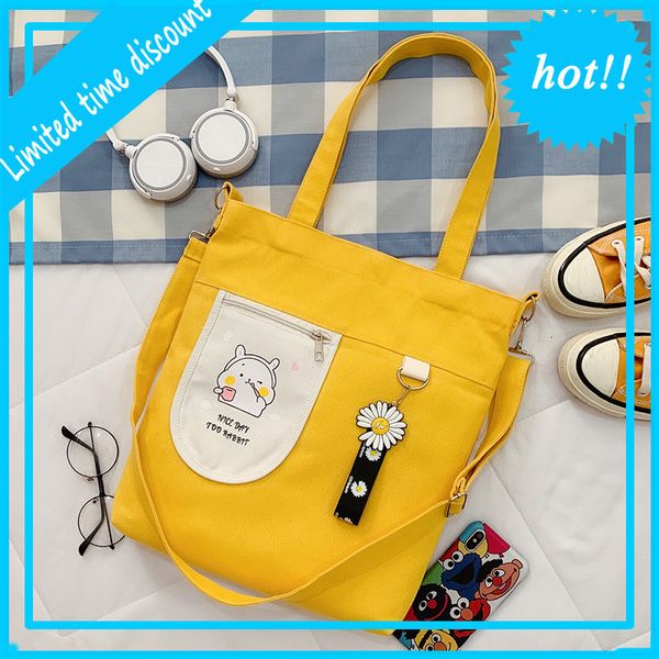 canvas bag, korean version, versatile, large capacity schoolbag, one shoulder cross carry schoolbag
canvas bag, korean version, versatile, large capacity schoolbag, one shoulder cross carry schoolbag