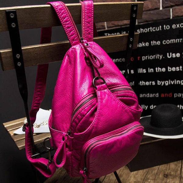 women's korean-style backpack dual purpose backpack casual women's fashion bag clear purse
women's korean-style backpack dual purpose backpack casual women's fashion bag clear purse