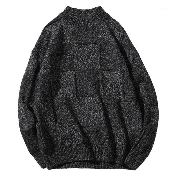 men's cotton o-neck pullover patchwork spacious autumn winter thick warm soft long sleeve clothes knitted casual male sweater1, White;black
men's cotton o-neck pullover patchwork spacious autumn winter thick warm soft long sleeve clothes knitted casual male sweater1, White;black