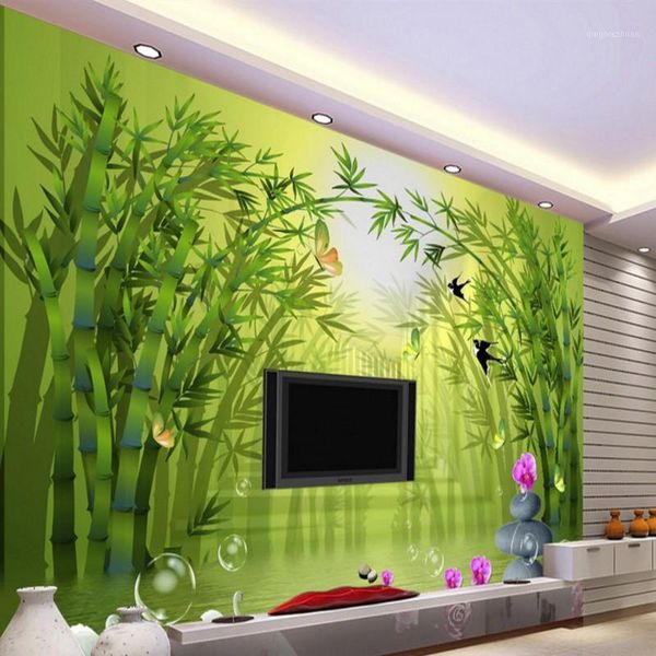 drop shipping p wallpaper modern decoration style customized mural 3d three-dimensional green bamboo tv background wallpaper1
drop shipping p wallpaper modern decoration style customized mural 3d three-dimensional green bamboo tv background wallpaper1