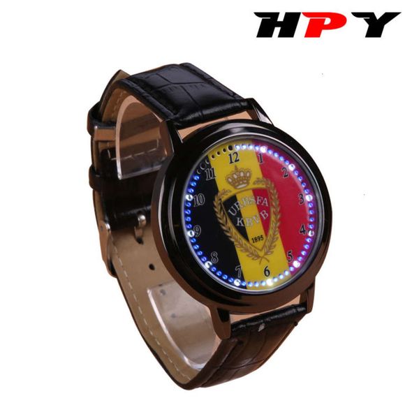 leisure concept personality fashion brand intelligent round leather glue men's and women's luminous led
leisure concept personality fashion brand intelligent round leather glue men's and women's luminous led