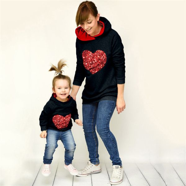 parent-child sequined hoodies for kids adults hooded sweater heart sequins pullover sweater mom baby hoodie blouse women sweatshirts g11808, Black
parent-child sequined hoodies for kids adults hooded sweater heart sequins pullover sweater mom baby hoodie blouse women sweatshirts g11808, Black