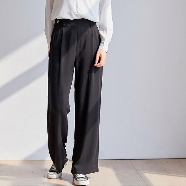 women's pants & capris suit 2021 spring/summer high-waisted wide-legged loose casual straight long women clothing 33h, Black;white
women's pants & capris suit 2021 spring/summer high-waisted wide-legged loose casual straight long women clothing 33h, Black;white
