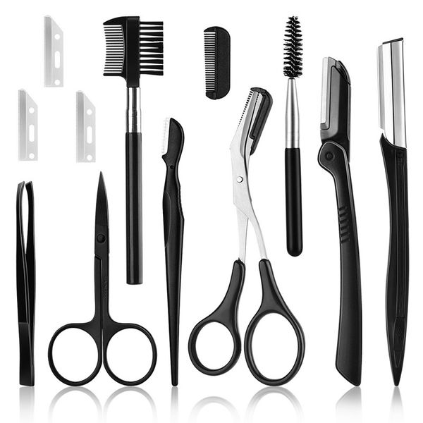 new 14pcs/set eyebrow trimming tool kits 14pcs/set brow scissors set cosmetic tool eyebrow shaving knife accessories with retail box
new 14pcs/set eyebrow trimming tool kits 14pcs/set brow scissors set cosmetic tool eyebrow shaving knife accessories with retail box