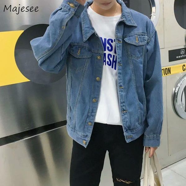 jackets men denim all-match loose korean style streetwear ulzzang mens large size coats leisure clothing simple new, Black;brown
jackets men denim all-match loose korean style streetwear ulzzang mens large size coats leisure clothing simple new, Black;brown