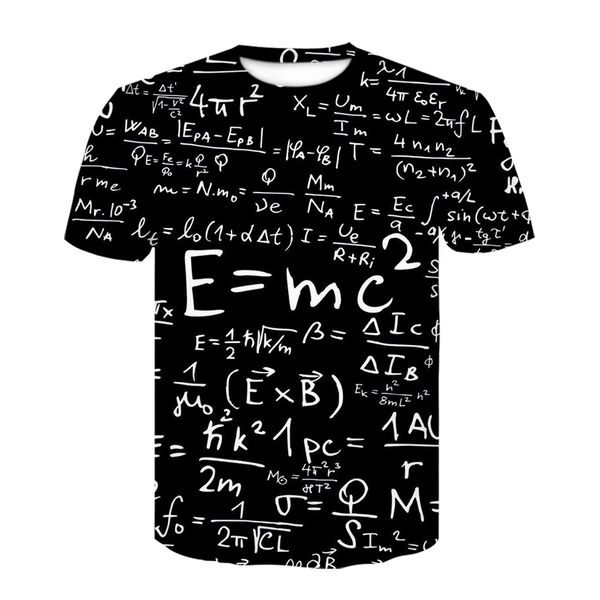 physics formula math t shirt 3d print men's t-shirts 3d printed loose brand streetwear funny t shirts men clothes 2020, White;black
physics formula math t shirt 3d print men's t-shirts 3d printed loose brand streetwear funny t shirts men clothes 2020, White;black