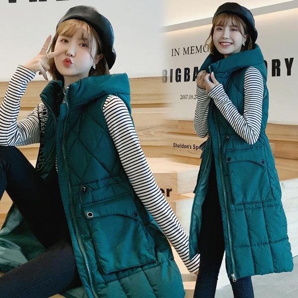 women's vests women vest sleeveless autumn hooded big pockets long spring plus size and waistcoat, Black;white
women's vests women vest sleeveless autumn hooded big pockets long spring plus size and waistcoat, Black;white