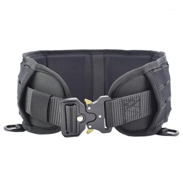 waist support army tactical molle belt men padded belts combat girdle outdoor training hunting waistband1, Black;gray
waist support army tactical molle belt men padded belts combat girdle outdoor training hunting waistband1, Black;gray