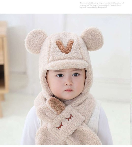 scarf ear protection children's cap plush two piece suit lei feng warm winter hat, Red;brown
scarf ear protection children's cap plush two piece suit lei feng warm winter hat, Red;brown