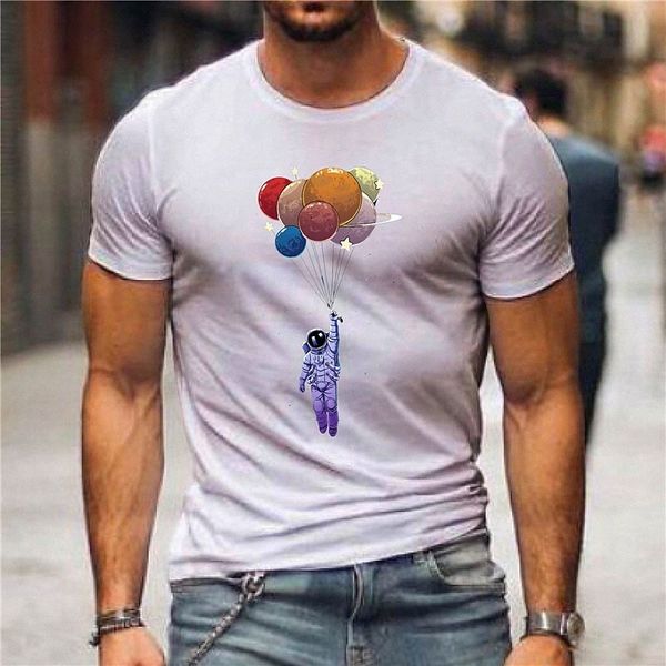 men's t shirt shirt stamping balloon plus size round neck casual daily print short sleeve casual fashion blue and white red and white, White;black
men's t shirt shirt stamping balloon plus size round neck casual daily print short sleeve casual fashion blue and white red and white, White;black
