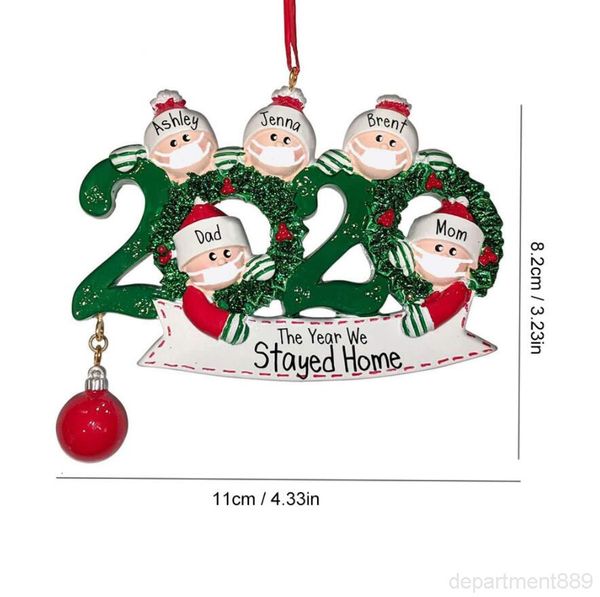 quarantine pvc greetings pendant christmas tree pendent decoration family of ornament with party gift owe1752
quarantine pvc greetings pendant christmas tree pendent decoration family of ornament with party gift owe1752
