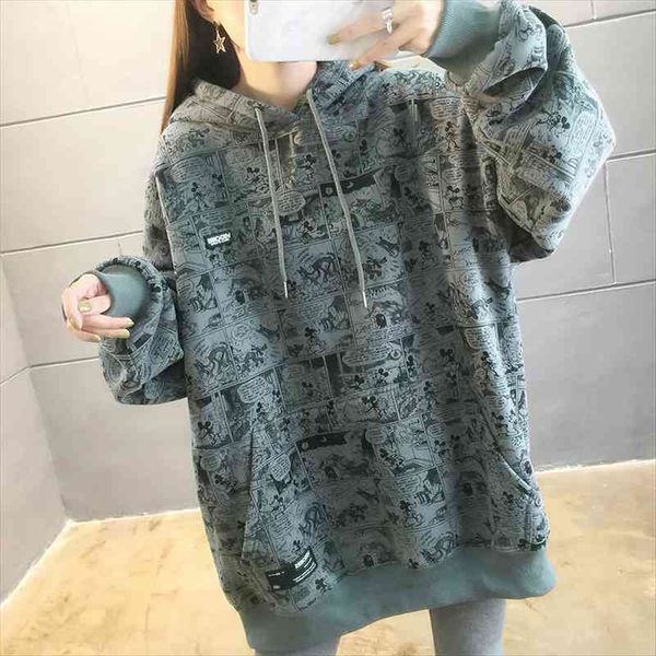 heavy weight warm hooded sweatshirt for women long plus size cartoon oversize hoodie, Black
heavy weight warm hooded sweatshirt for women long plus size cartoon oversize hoodie, Black