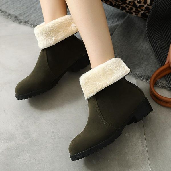 lapolaka plus size 46 leisure comfortable warm plush add fur snow boot winter shoes women boots female, Black
lapolaka plus size 46 leisure comfortable warm plush add fur snow boot winter shoes women boots female, Black