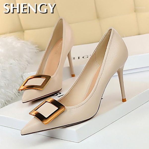 dress shoes 2021 high heels women pumps concise office lady pointed toe buckle patent fashion wedding party shoe for women1, Black
dress shoes 2021 high heels women pumps concise office lady pointed toe buckle patent fashion wedding party shoe for women1, Black
