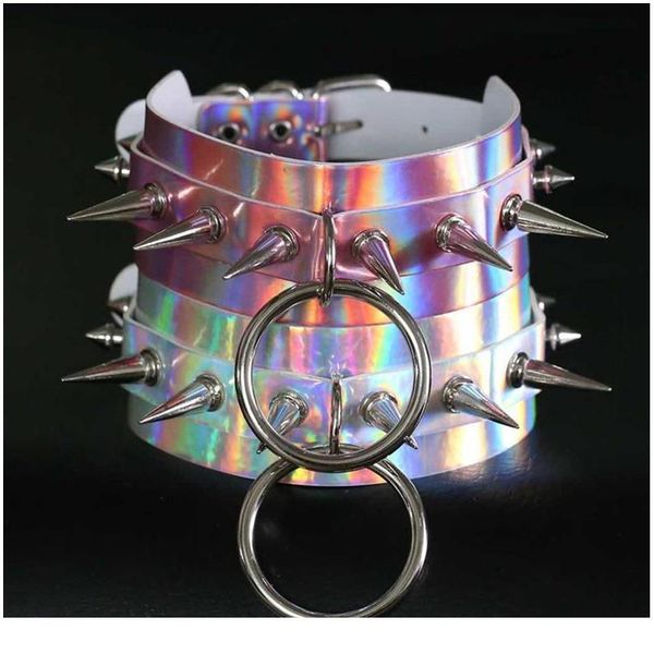 punk black spike rivets choker necklace pu leather anime necklaces women chokers collar bondage harness qylucq, White
punk black spike rivets choker necklace pu leather anime necklaces women chokers collar bondage harness qylucq, White