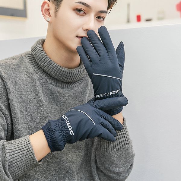 men' gloves riding motorcycles autumn with plush, warm riding, windproof, cold proof and waterproof cycling in winter, Blue;gray
men' gloves riding motorcycles autumn with plush, warm riding, windproof, cold proof and waterproof cycling in winter, Blue;gray