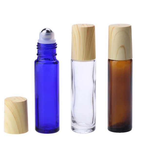 24 x 10ml empty portable amber glass roll on bottle sample test essential oil vials with metal ball plastic imitation wood lids
24 x 10ml empty portable amber glass roll on bottle sample test essential oil vials with metal ball plastic imitation wood lids