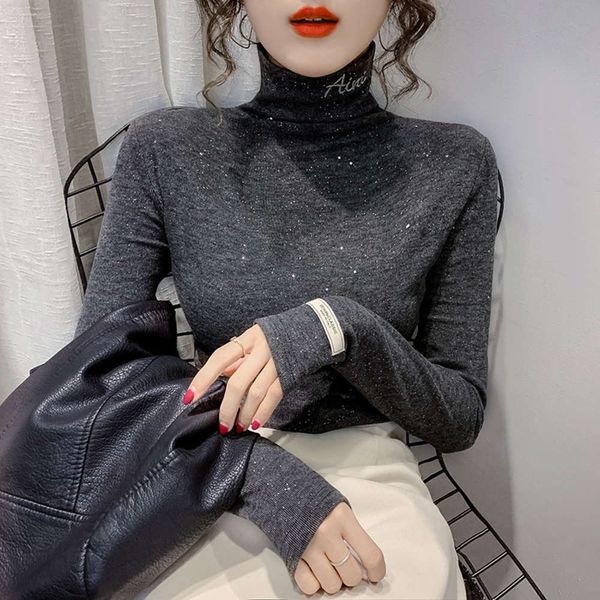 new product in 2020 bright french double face cashmere high neck embroidery slim bottoming t-shirt top, Black;gray
new product in 2020 bright french double face cashmere high neck embroidery slim bottoming t-shirt top, Black;gray