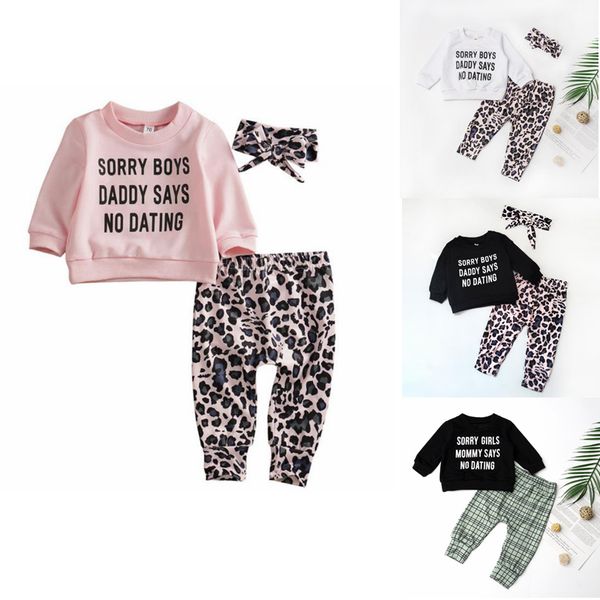 baby girl clothing set children girls letter leopard pants headband 3pcs sets long sleeve toddler outfits children clothes dw6322, White
baby girl clothing set children girls letter leopard pants headband 3pcs sets long sleeve toddler outfits children clothes dw6322, White