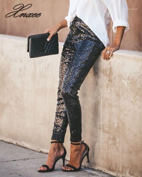 women's pants & capris xnxee pu leather patchwork sequins women fashion pencil lace bright long club casual clothes1, Black;white
women's pants & capris xnxee pu leather patchwork sequins women fashion pencil lace bright long club casual clothes1, Black;white