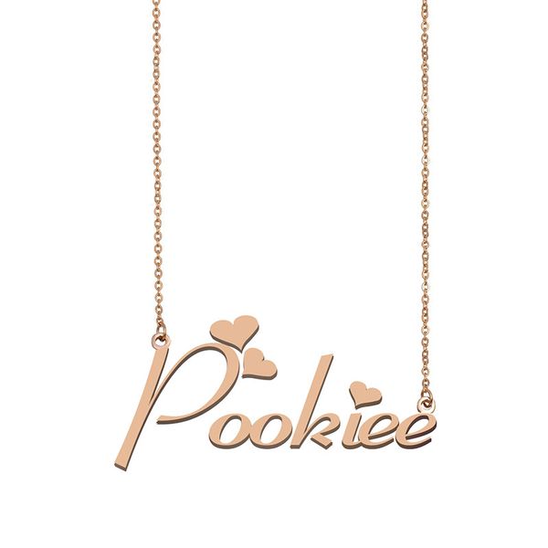 pookiee name necklace custom nameplate pendant for women girls birthday gift kids friends jewelry 18k gold plated stainless steel, Silver
pookiee name necklace custom nameplate pendant for women girls birthday gift kids friends jewelry 18k gold plated stainless steel, Silver