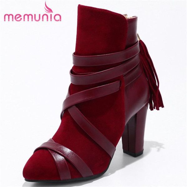 memunia new arrive 2020 autumn winter ankle boots for women pointed toe super high heel boots warm short plush size 34-431, Black
memunia new arrive 2020 autumn winter ankle boots for women pointed toe super high heel boots warm short plush size 34-431, Black