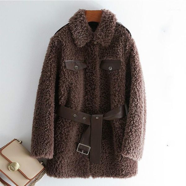 sheep shearling real fur coat winter jacket women wool coats and jackets women clothes 2020 new mid- long jacket q2951, Black
sheep shearling real fur coat winter jacket women wool coats and jackets women clothes 2020 new mid- long jacket q2951, Black